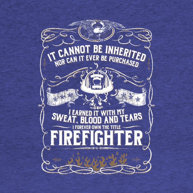 Firefighter Can't Be Inherited by veerkun